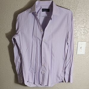 PERENNIAL Men's Purple Dress Shirt by